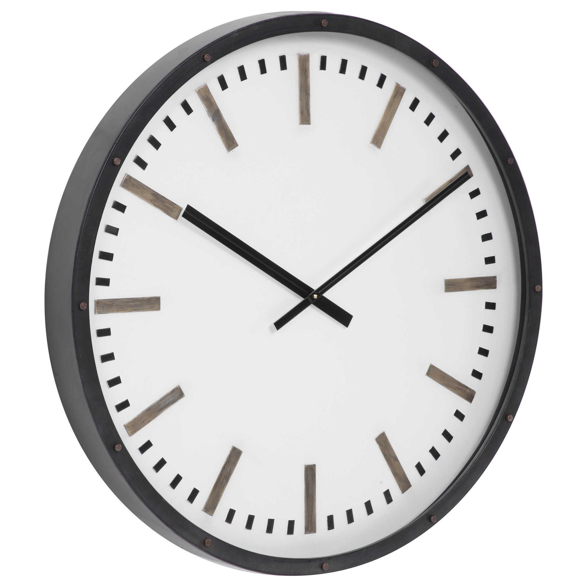 Uttermost Clocks 06103 Fleming Large Wall Clock Jacksonville